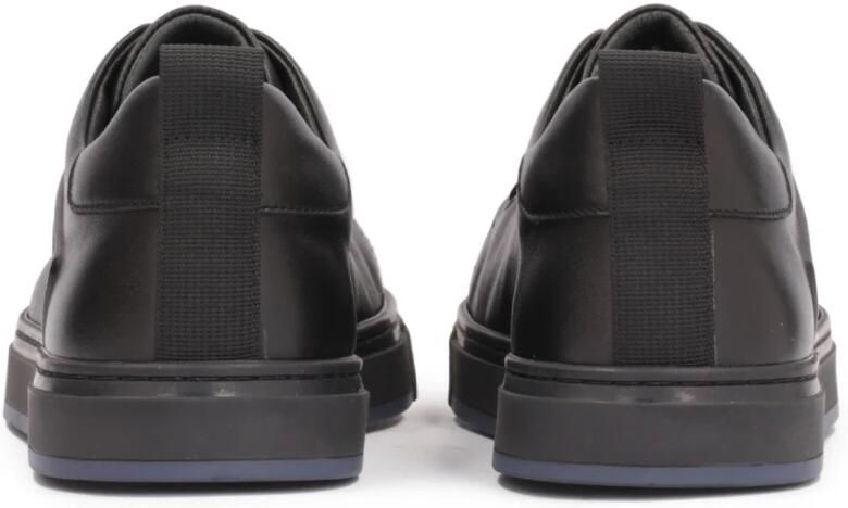 Kazar Zwarte sneakers met reliëfpatroon voor heren.Dit product valt groot uit. - Foto 6