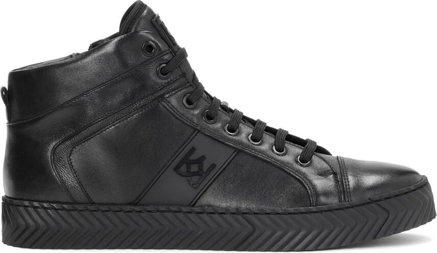 Kazar Zwarte sneakers voor heren.Dit product valt groot uit.