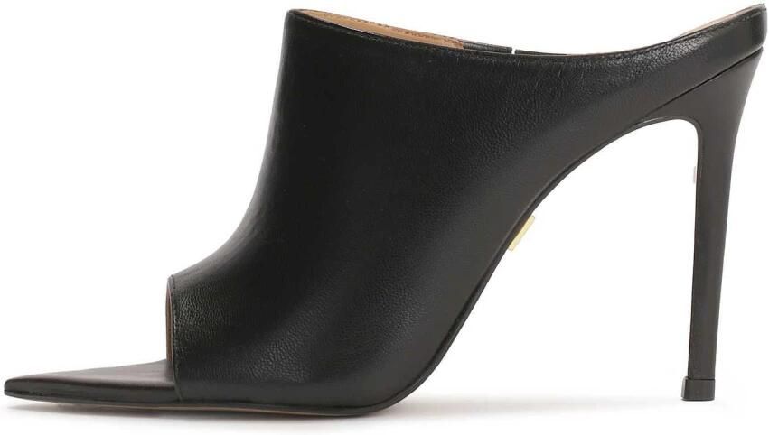 Kazar Zwarte stiletto flip-flops met een puntige neus - Foto 4