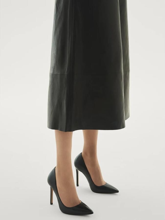 Kazar Zwarte stiletto's van graanleer.Dit product valt groot uit. - Foto 3