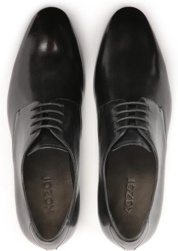 Kazar Zwarte veterschoenen voor heren.Dit product valt klein uit. - Foto 2