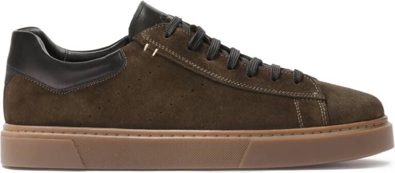Kazar Khaki suède sneakers