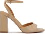 Kazar Klassieke beige sandalen op een paal - Thumbnail 1