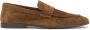 Kazar Klassieke bruine suède loafers - Thumbnail 1