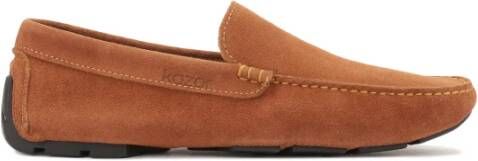 Kazar Klassieke mocassins gemaakt van suède rijden mocs