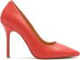 Kazar Klassieke rode pumps met puntige neus Red Dames - Thumbnail 2