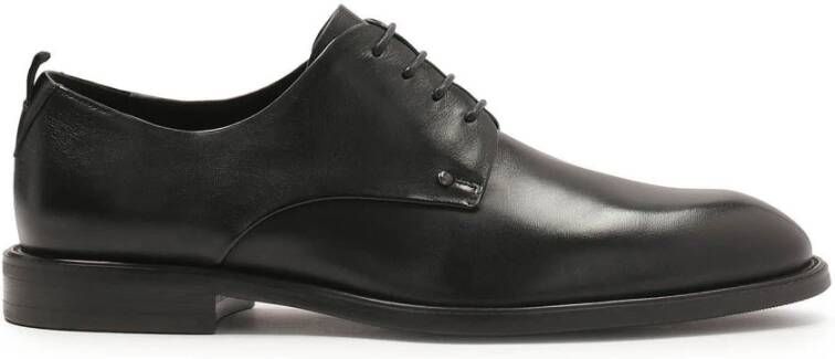 Kazar Klassieke zwarte halfschoenen voor pak