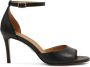 Kazar Klassieke zwarte sandalen met volledige hak - Thumbnail 1