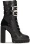 Kazar Laarzen met hoge hakken en hoog bovenwerk Black Dames - Thumbnail 2