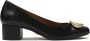 Kazar Lage leren pumps met metalen versiering Black Dames - Thumbnail 2