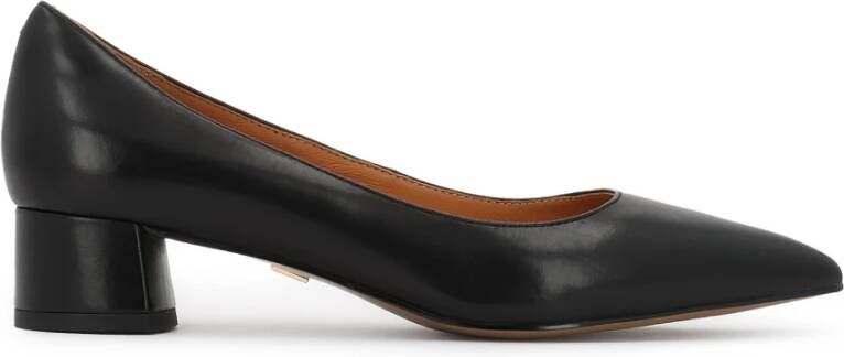 Kazar Lage leren pumps met puntige neus