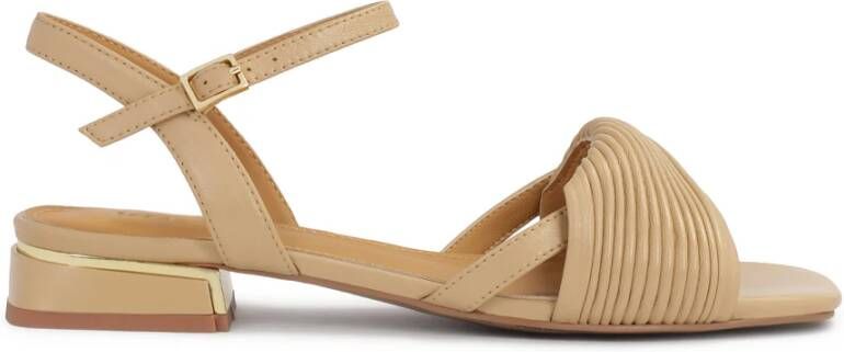 Kazar Lage leren sandalen
