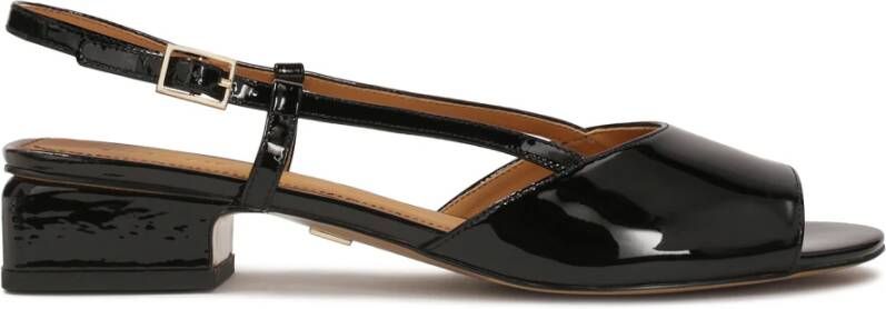 Kazar Lage sandalen met lage hak van lakleer - Foto 2