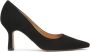 Kazar Lage suède pumps met verlengde neuzen Black Dames - Thumbnail 2