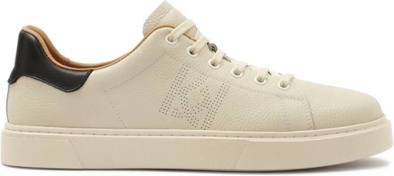 Kazar Leren herenschoenen met perforaties