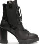 Kazar Leren laarzen met aantrekkelijke vetersluiting Black Dames - Thumbnail 2