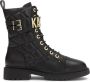 Kazar Leren laarzen met metalen letters Black Dames - Thumbnail 2
