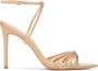 Kazar Leren sandalen met een effectieve band Brown Dames - Thumbnail 2