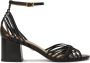 Kazar Leren sandalen met fijne dunne bandjes - Thumbnail 1