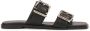 Kazar Leren slippers met brede banden LIV - Thumbnail 1
