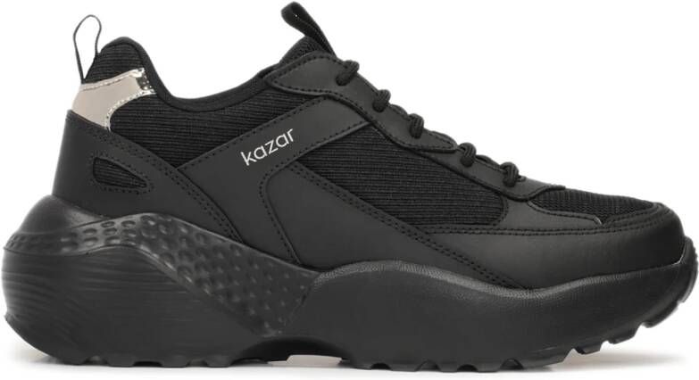 Kazar Leren damessneakers op een dikke zool