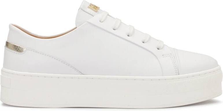 Kazar Skórzane sneakersy ze złotymi elementami|76703-01-01|39 - Foto 2