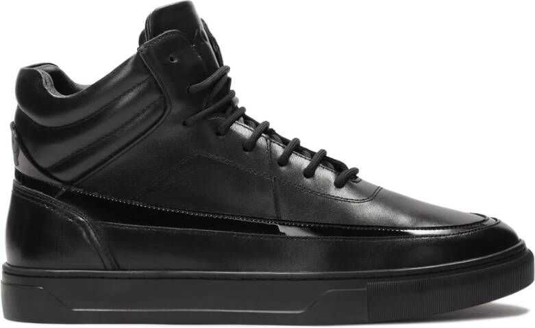 Kazar Leren sneakers met hoge rits en vetersluiting bovenaan - Foto 2