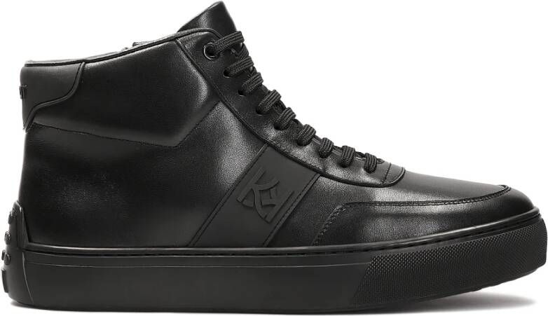 Kazar Leren sneakers met hoge top en monogramontwerp - Foto 2