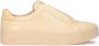 Kazar Leren sneakers op een rechte zool Beige Dames - Thumbnail 2