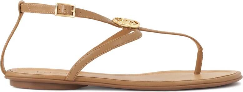 Kazar Lichtbruine monogram flip-flop sandalen - Foto 2