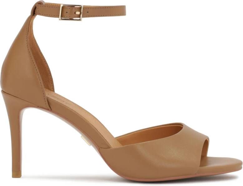 Kazar Lichtbruine sandalen met brede band