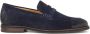 Kazar Marineblauwe loafers in geschuurd suède - Thumbnail 1