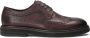 Kazar Maroon brogue halfschoenen gemaakt van natuurlijk leer Brown Heren - Thumbnail 2