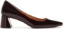 Kazar Maroon gelakte pumps - Thumbnail 1