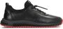 Kazar Modieuze leren sneakers op een interessante zool - Thumbnail 1