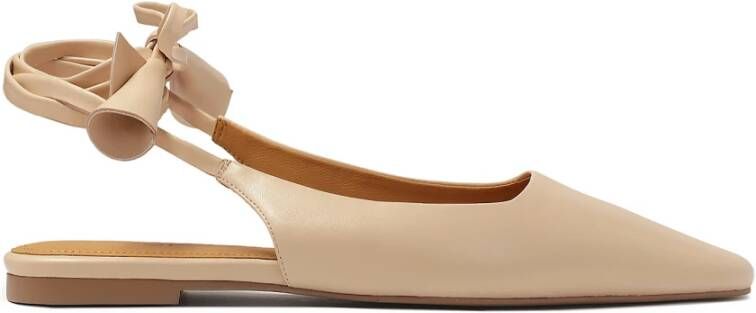Kazar Platte gebonden slingback pumps