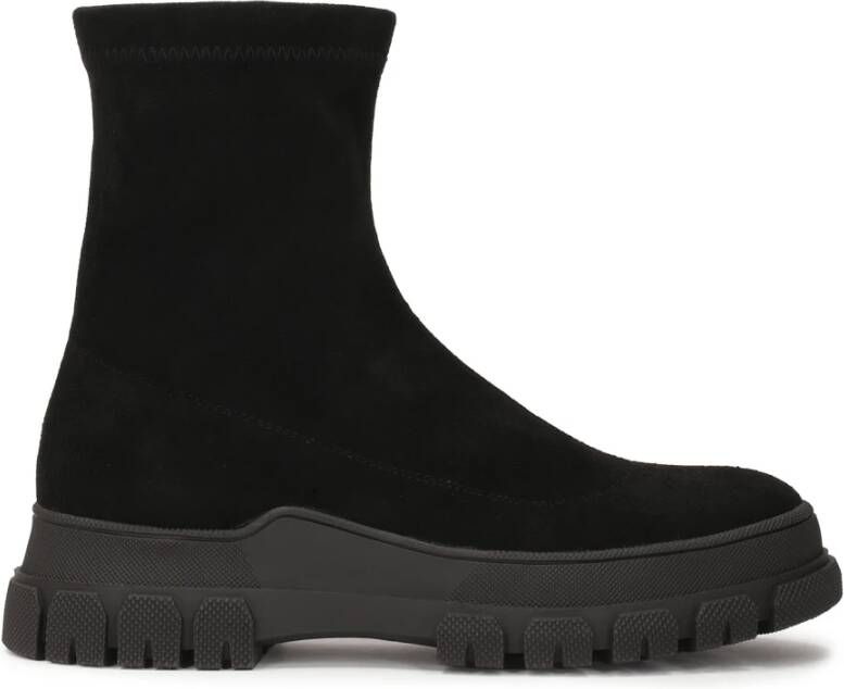 Kazar Platte laarzen met elastisch bovendeel