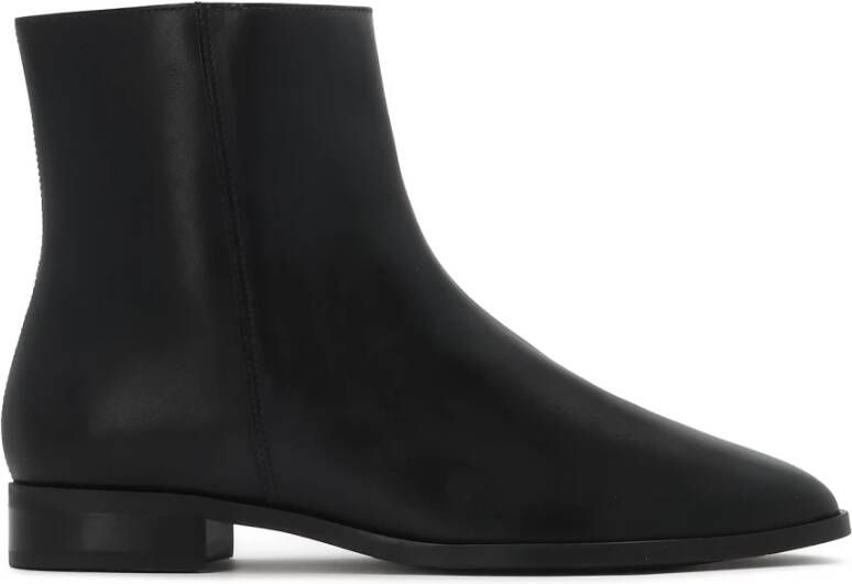 Kazar Platte leren laarzen met rits - Foto 2