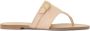 Kazar Platte leren teenslippers - Thumbnail 1