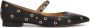 Kazar Platte pumps met band en metalen oogjes Black Dames - Thumbnail 2