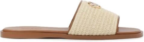 Kazar Platte raffia slippers DIA