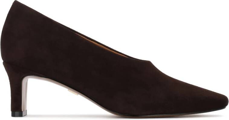 Kazar Retrostijl suède pumps