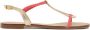 Kazar Citrine Flat Leren Sandalen - Thumbnail 1