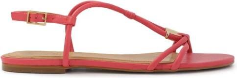 Kazar Platte sandalen met metalen versiering