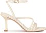 Kazar Studio Beige sandalen met een modieuze hak Beige Dames - Thumbnail 2