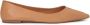 Kazar Studio Comfortabele lichtbruine leren ballerina's Brown Dames - Thumbnail 2