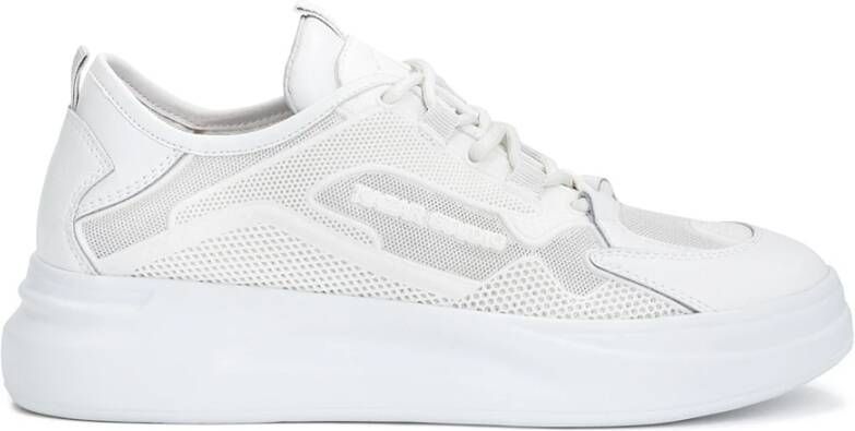 Kazar Studio Dames sportieve witte schoenen White