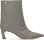 Kazar Studio Grijze kittenhaklaarzen Gray Dames - Thumbnail 2