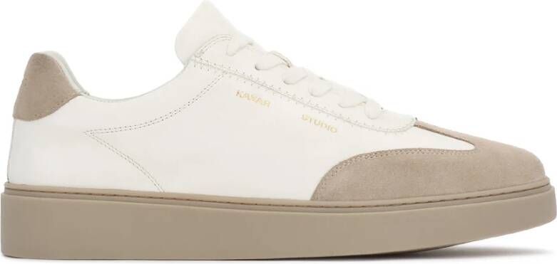 Kazar Studio Heren sneakers van suède en leer