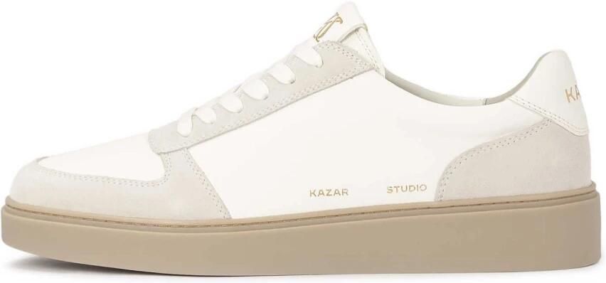 Kazar Studio Heren sneakers van gecombineerde materialen